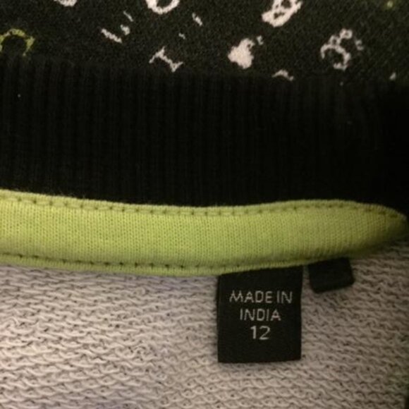 GUESS Youth Boy's Long Sleeve T-Shirt Size 12, Black - Picture 6 of 8